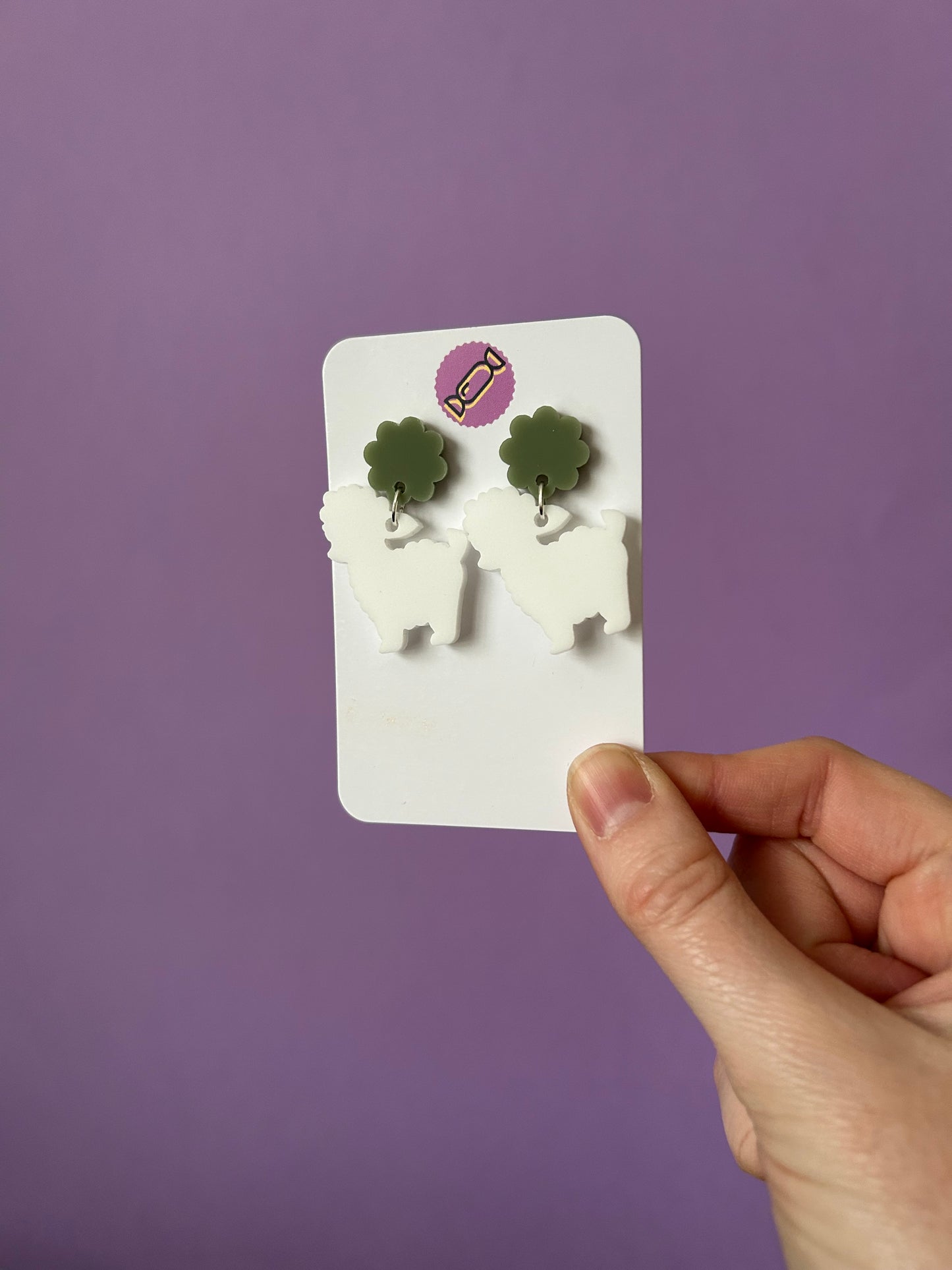 Spring & Easter OOAK Acrylic Earrings