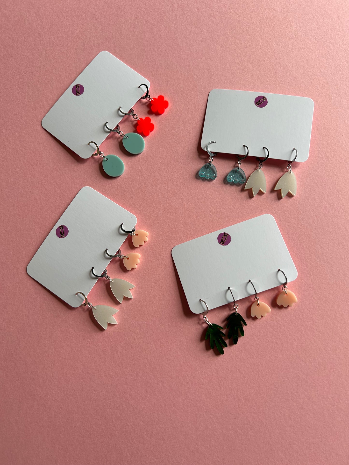 Small Dangly Acrylic Duos #3