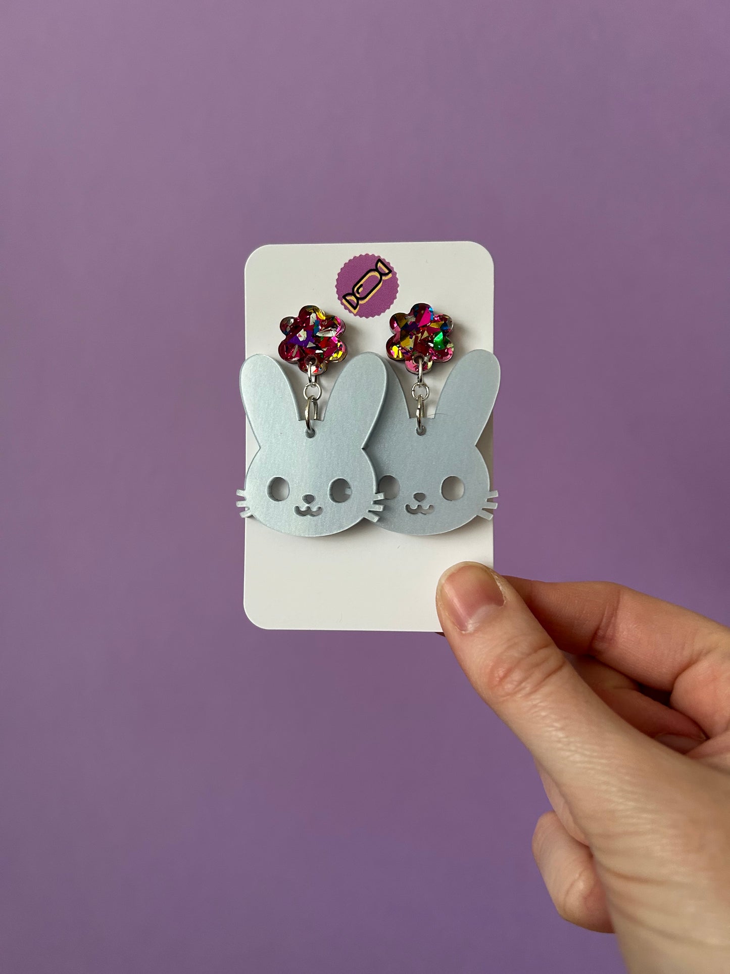 Spring & Easter OOAK Acrylic Earrings