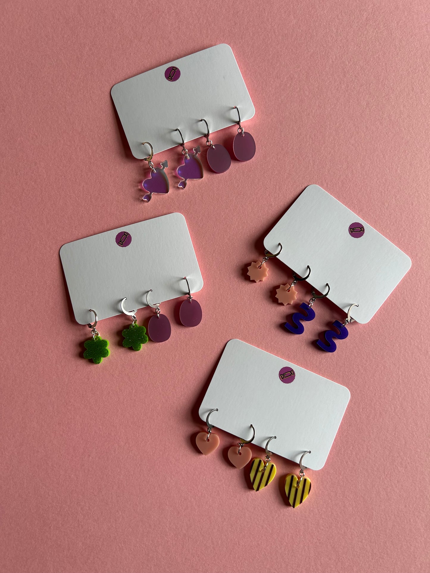 Small Dangly Acrylic Duos #2