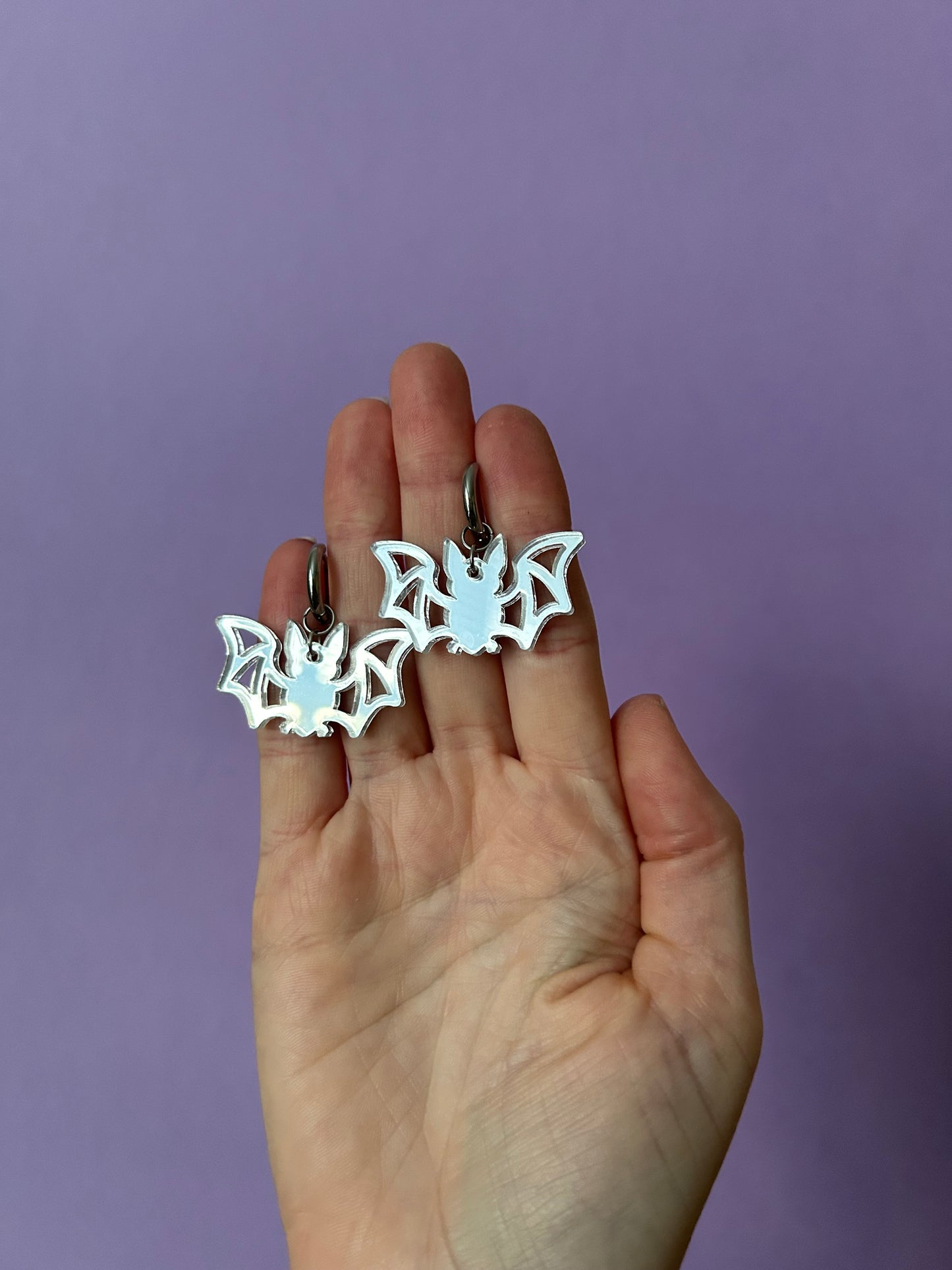 Halloween Charm Hoop Earrings