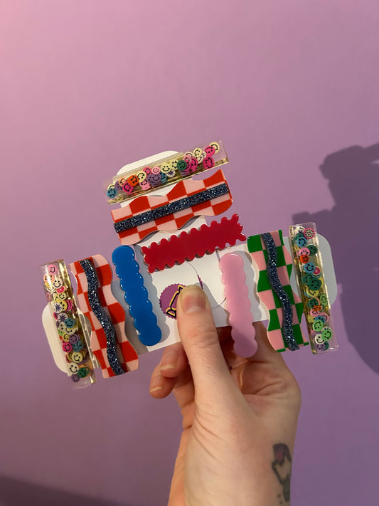 Acetate Barrettes No.2