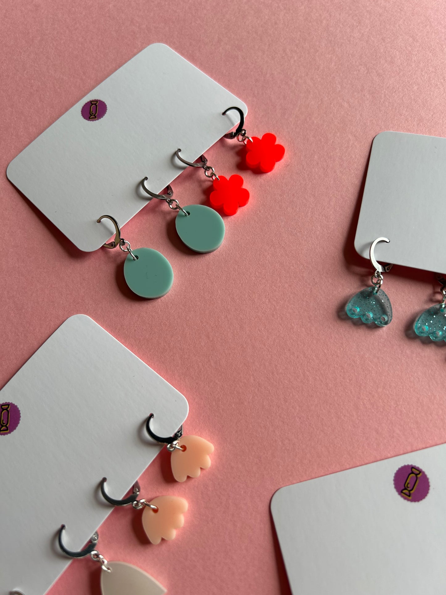 Small Dangly Acrylic Duos #3
