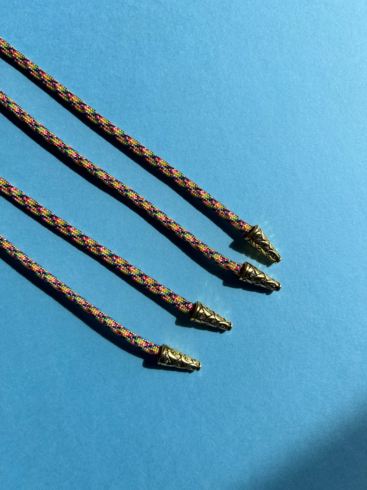 Light Blue Acrylic Bolo Ties