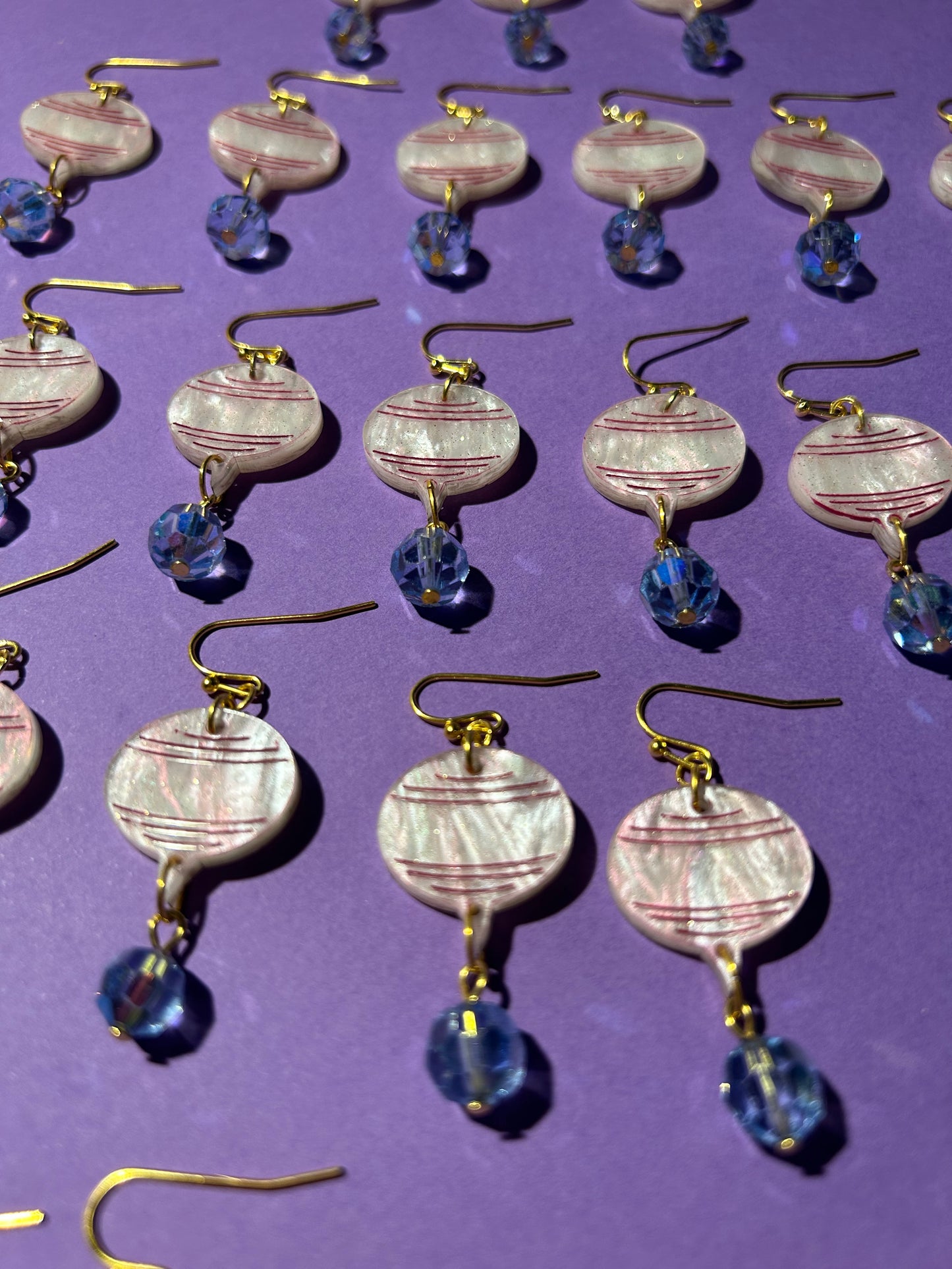Little Turnip Acrylic Earrings