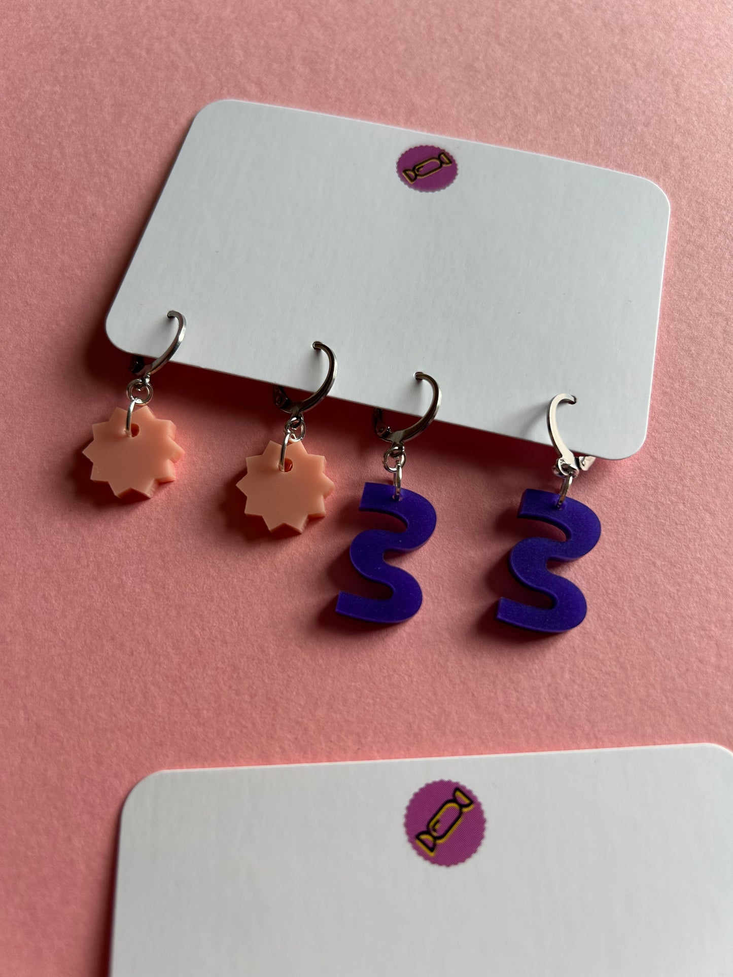 Small Dangly Acrylic Duos #2
