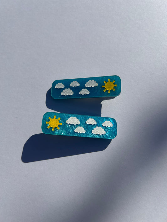 Sunshine Hair Slides