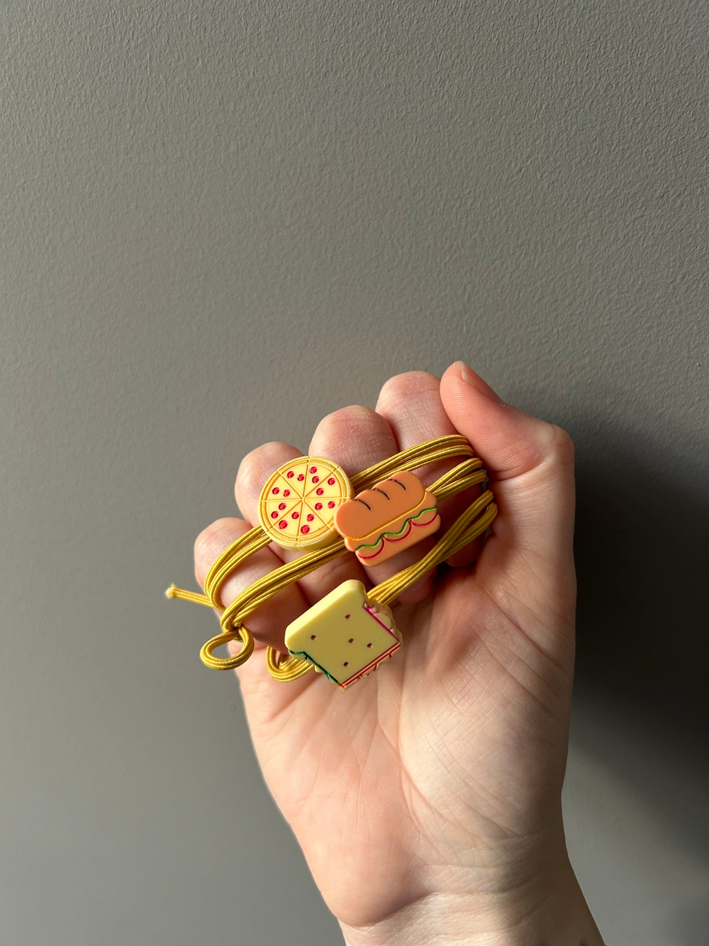 Hair Tie Set: Sandwiches