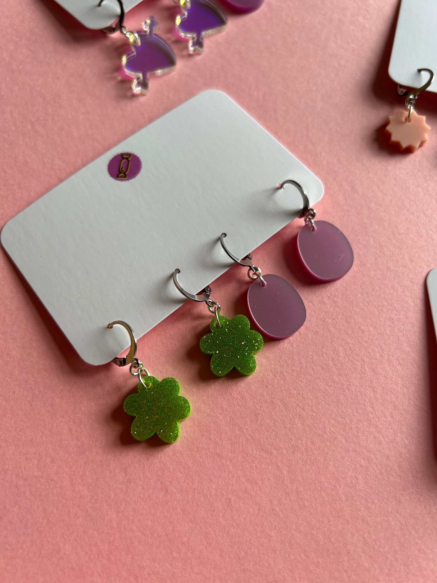 Small Dangly Acrylic Duos #2