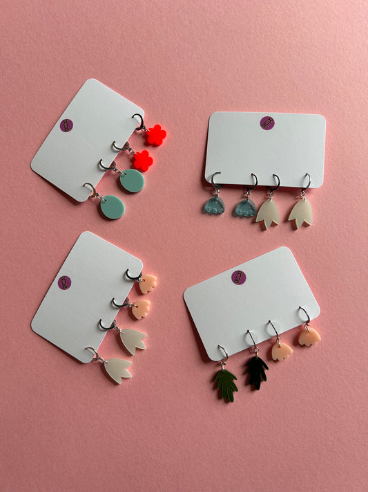 Small Dangly Acrylic Duos #3