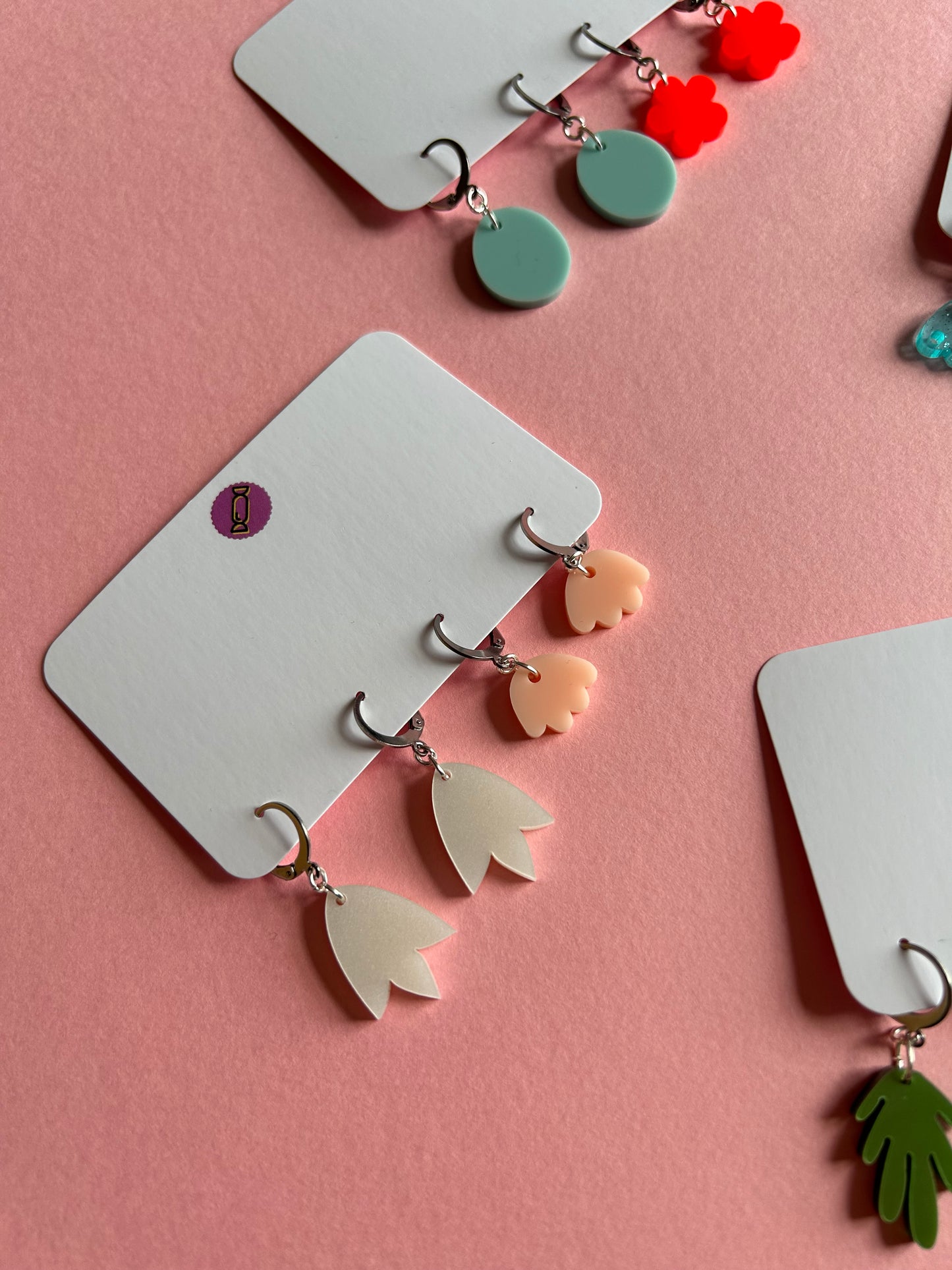 Small Dangly Acrylic Duos #3