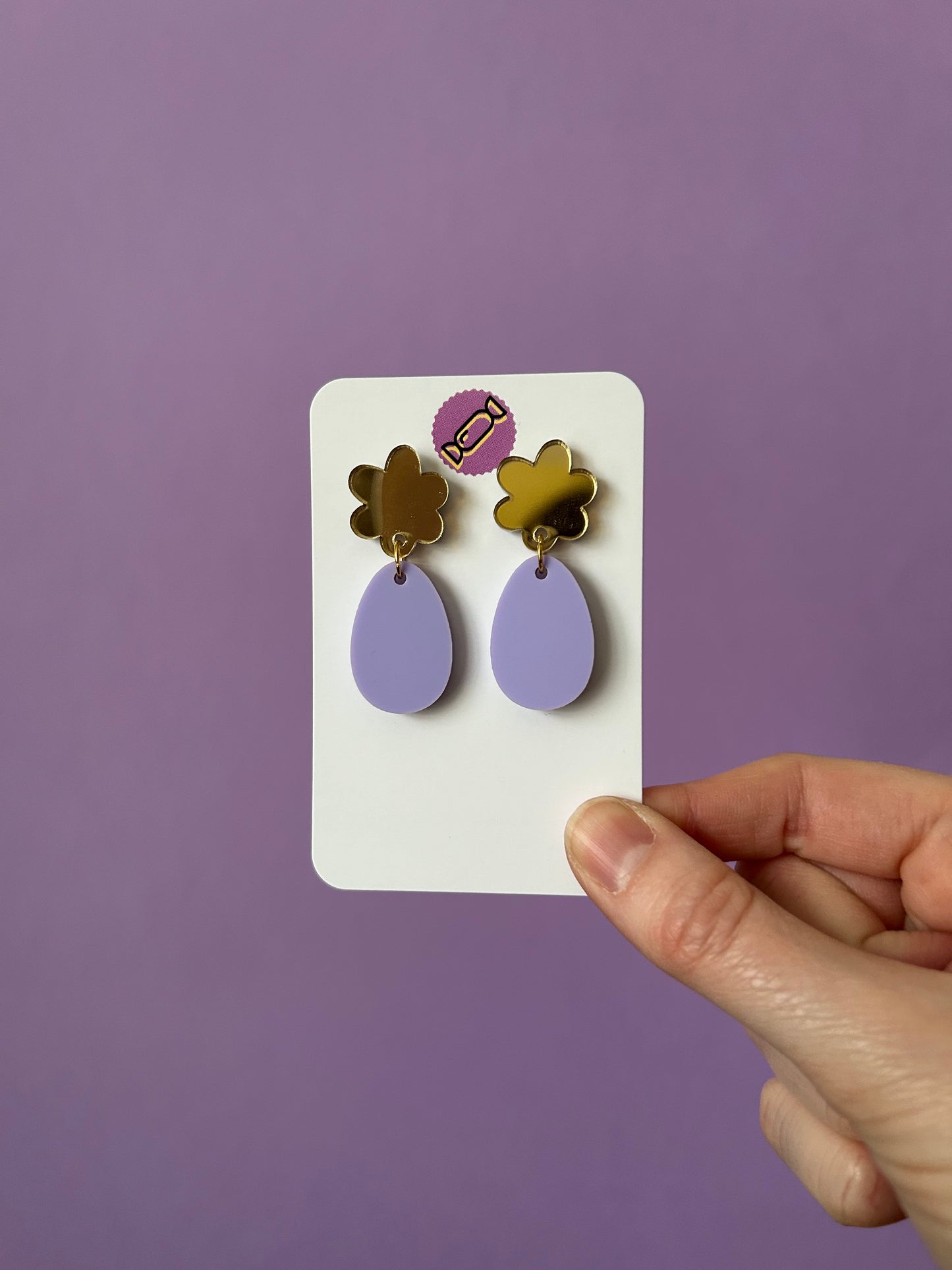 Spring & Easter OOAK Acrylic Earrings