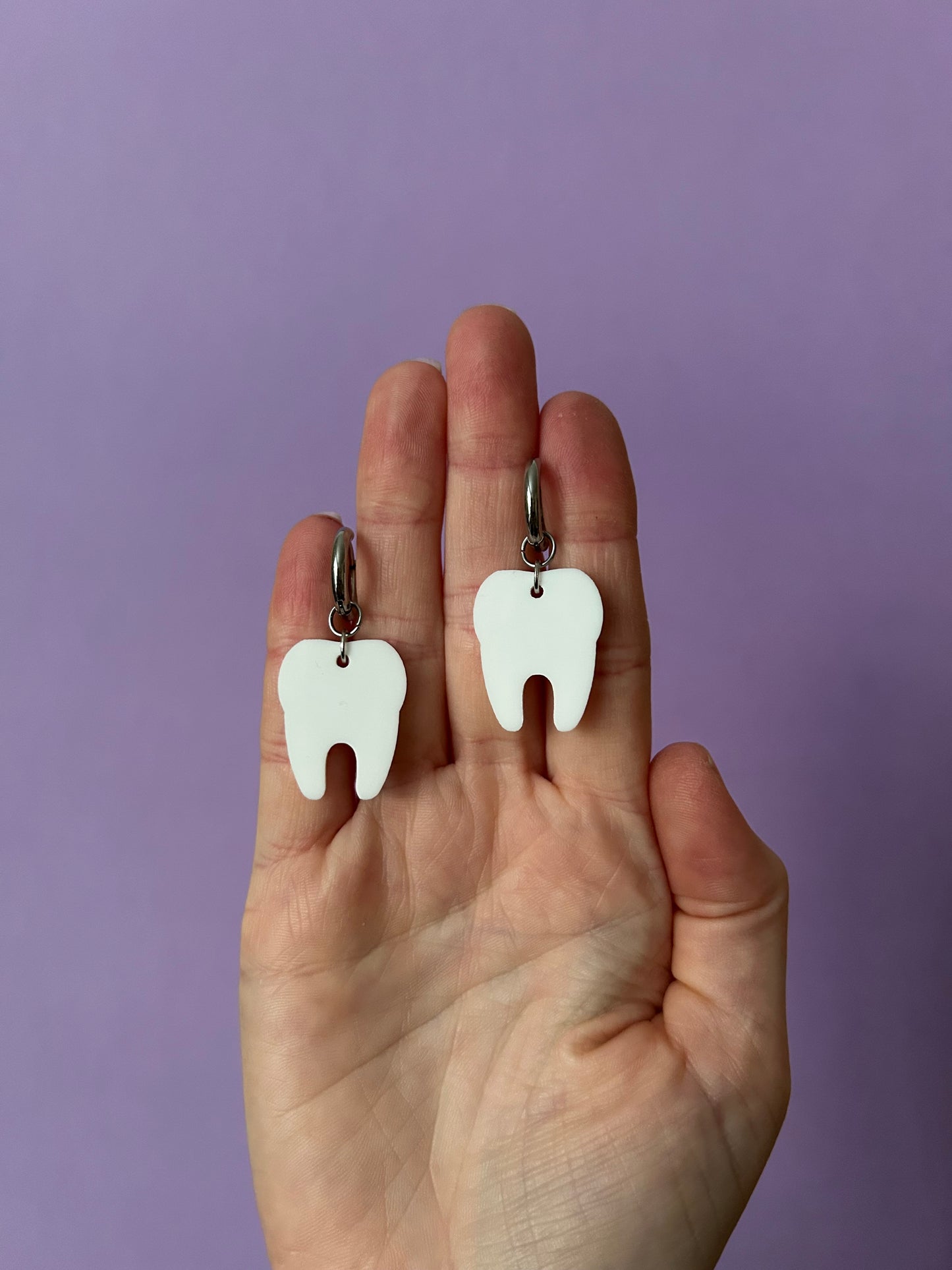 Halloween Charm Hoop Earrings