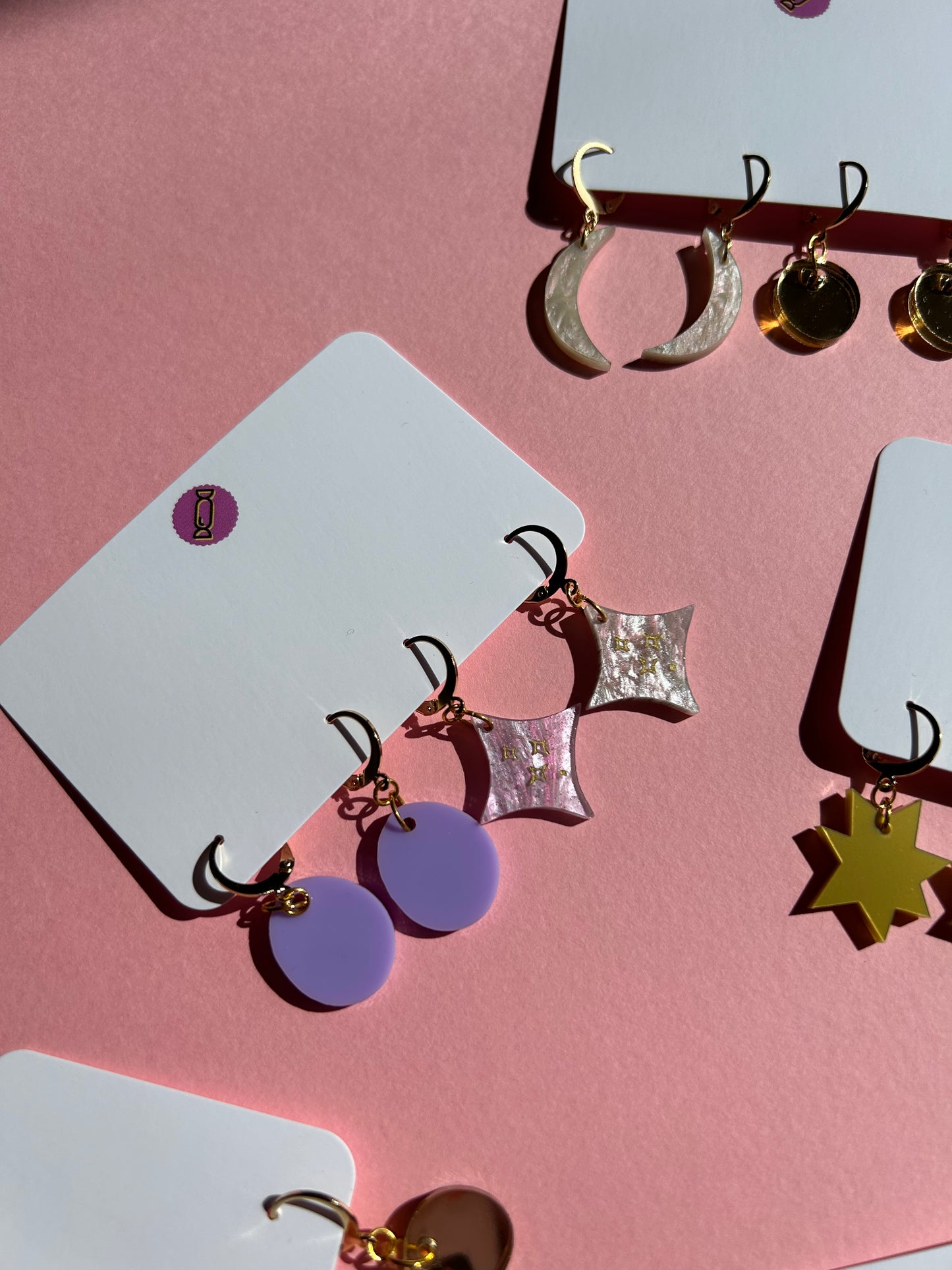 Small Dangly Acrylic Duos #1