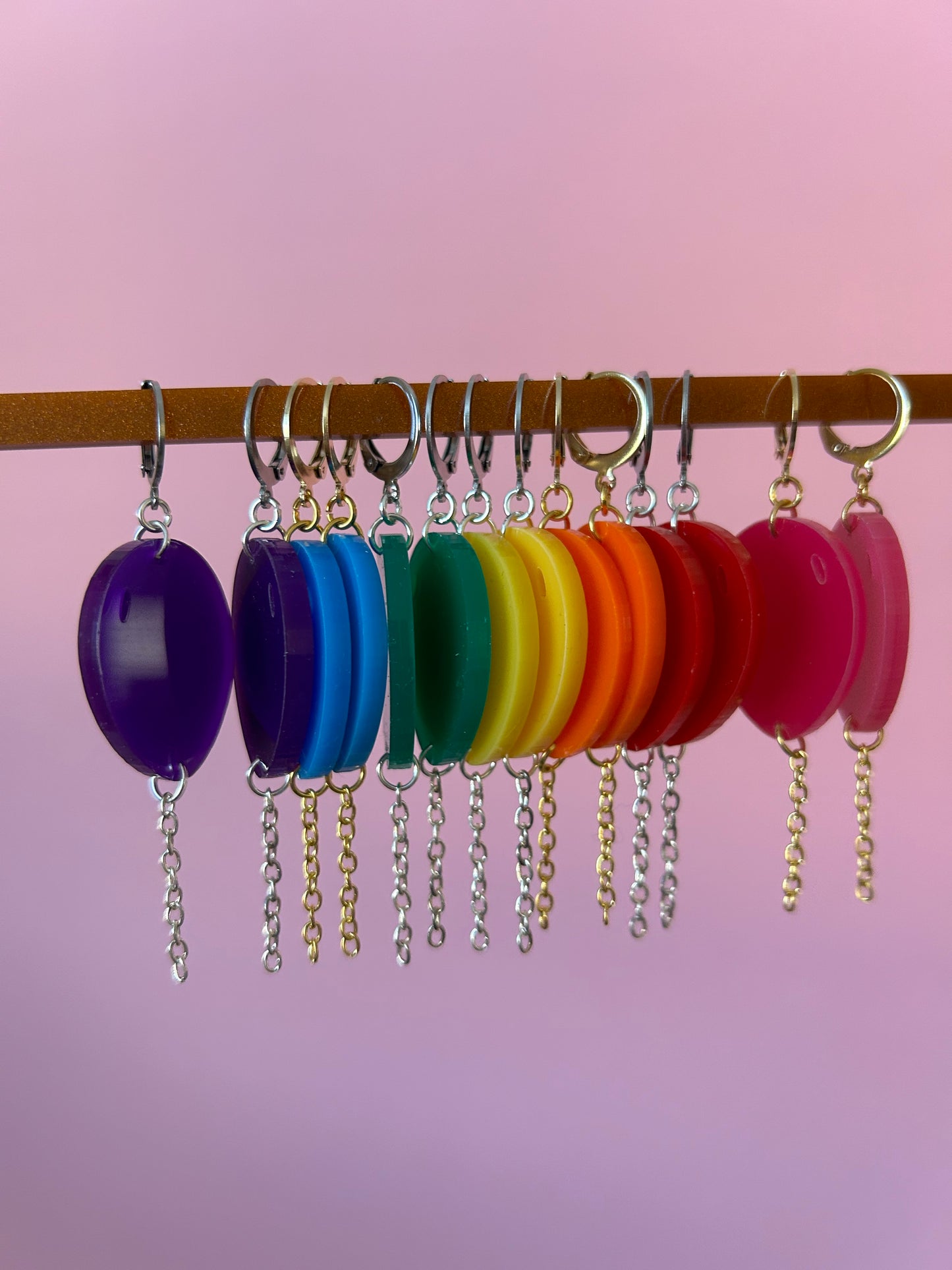 Balloon Acrylic Earrings