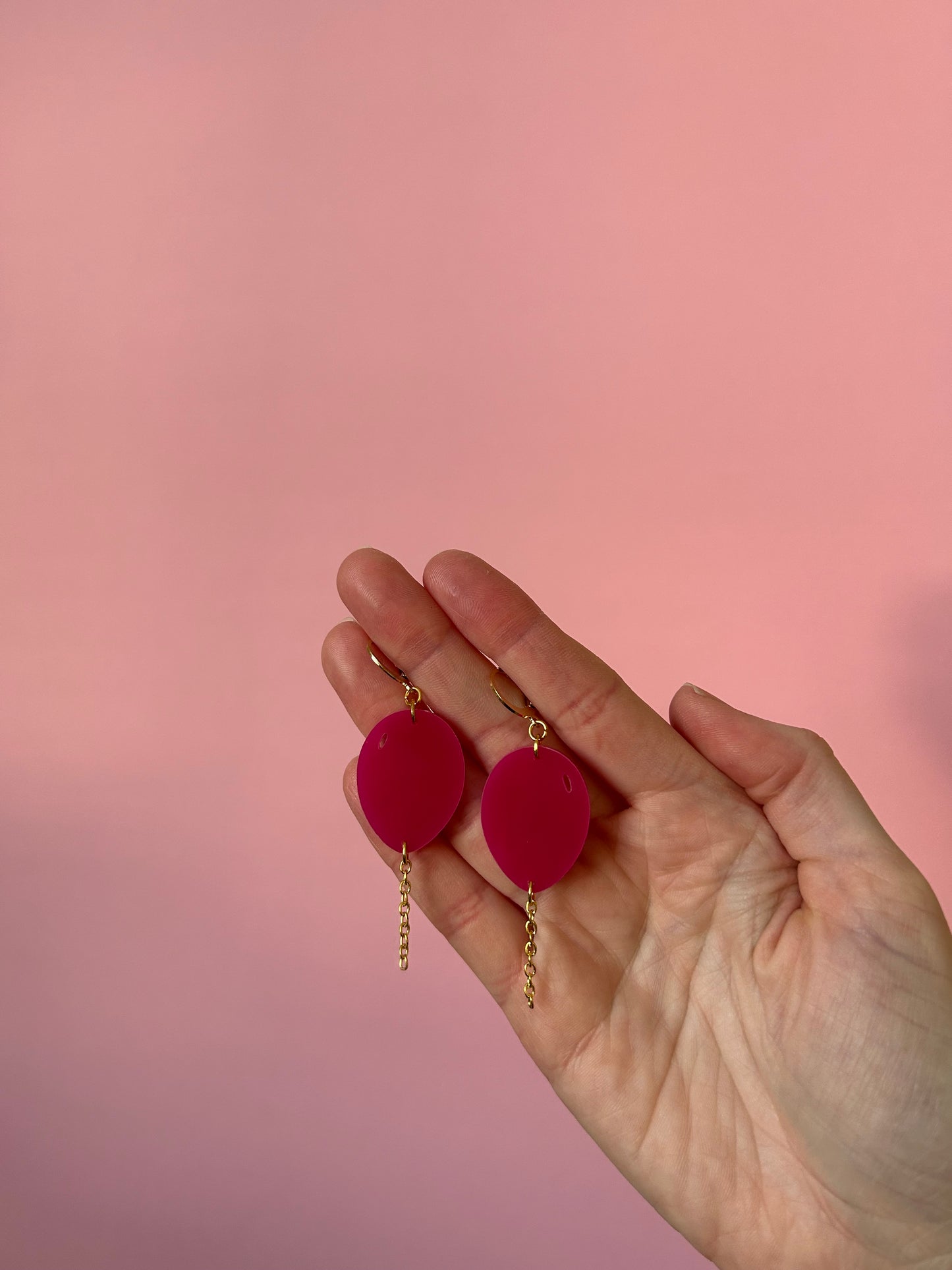 Balloon Acrylic Earrings
