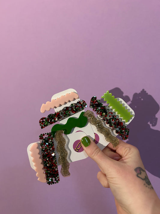 Glitzy Barrettes