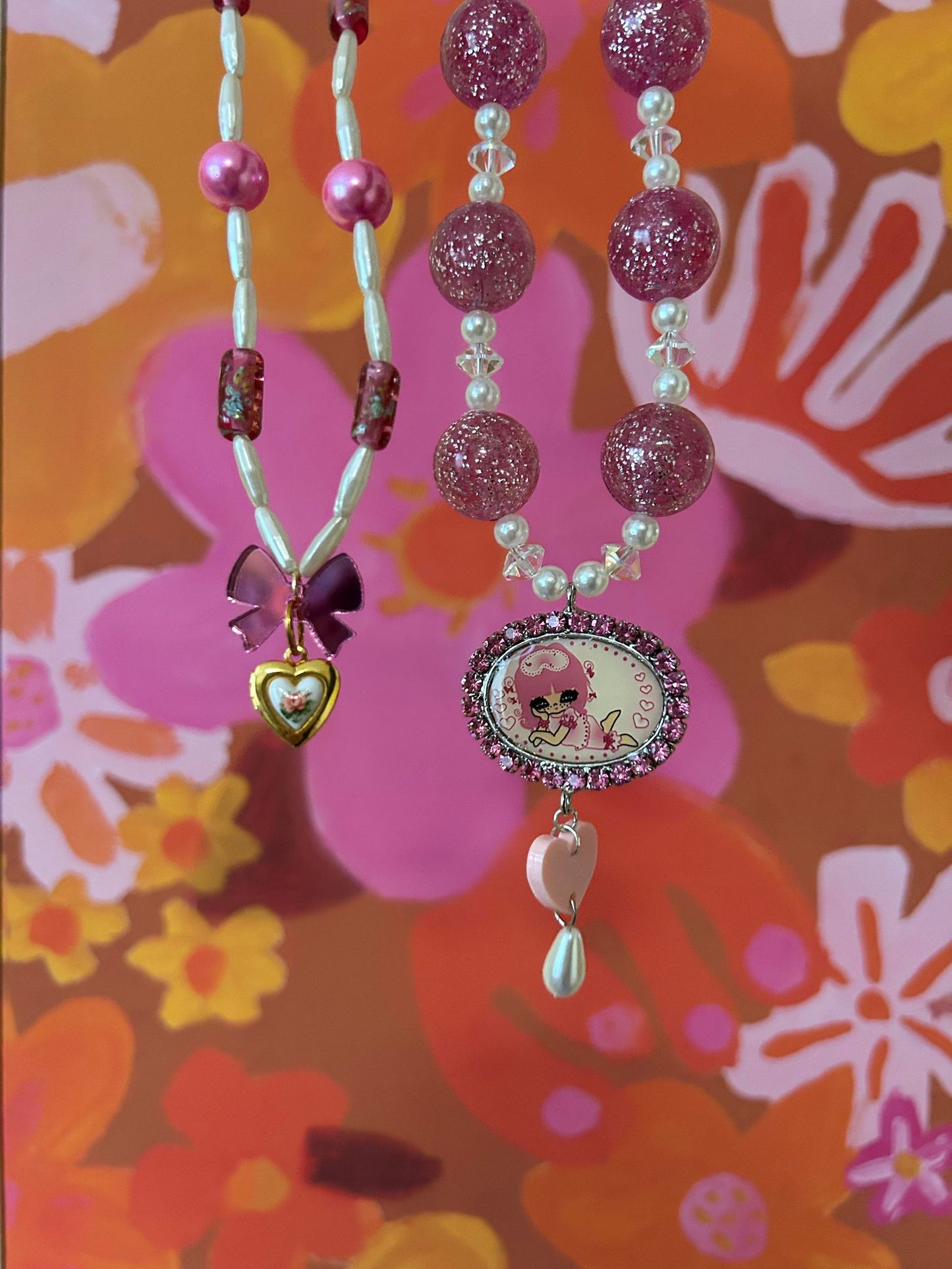 OOAK Valentines Necklaces