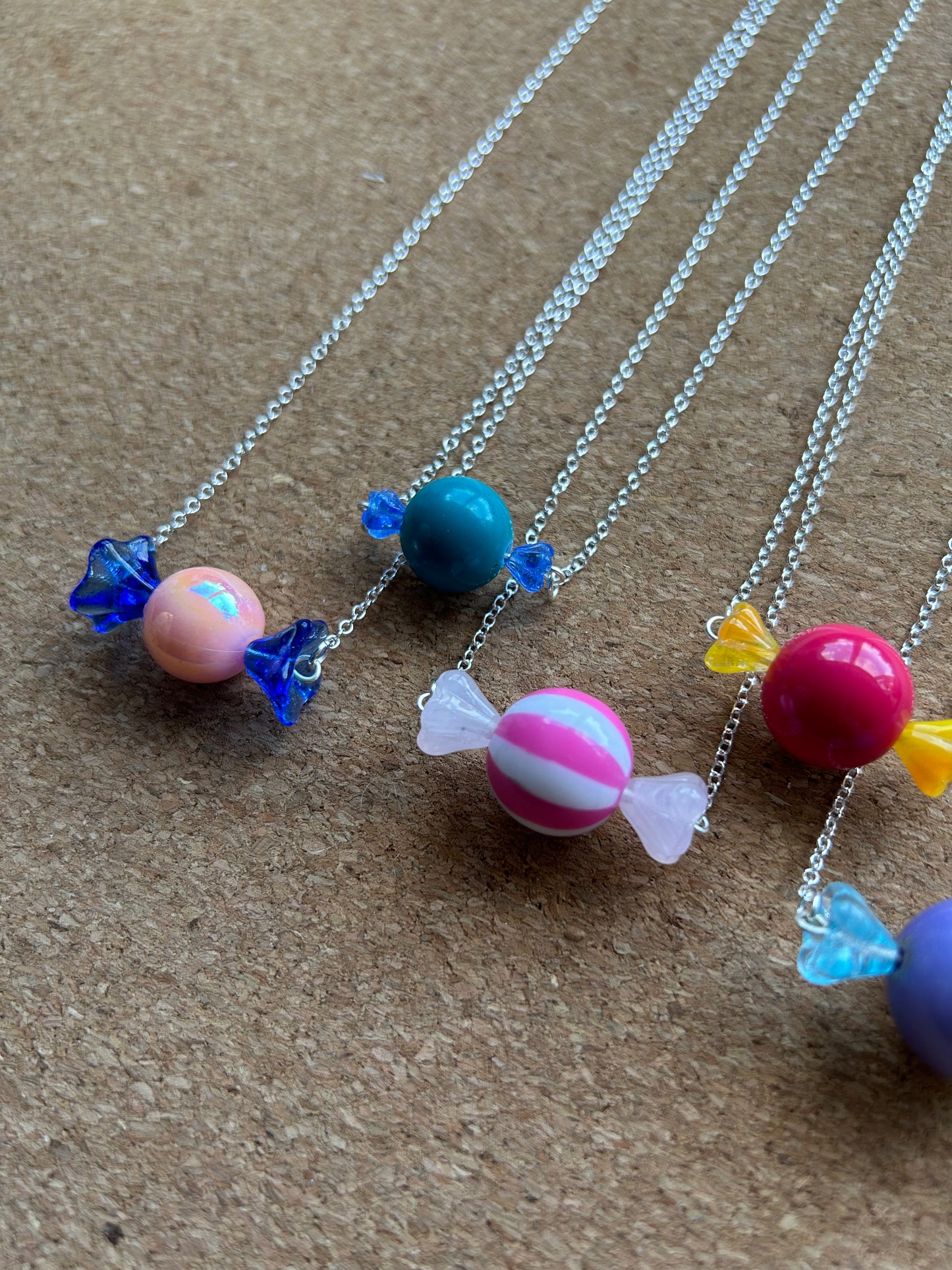 Bonbon Resin & Glass Necklaces No.2
