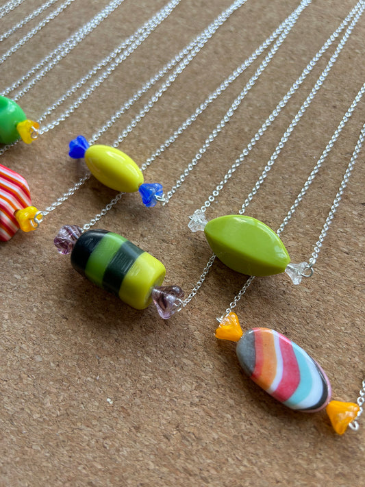 Bonbon Resin & Glass Necklaces No.1