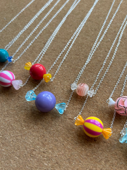 Bonbon Resin & Glass Necklaces No.2
