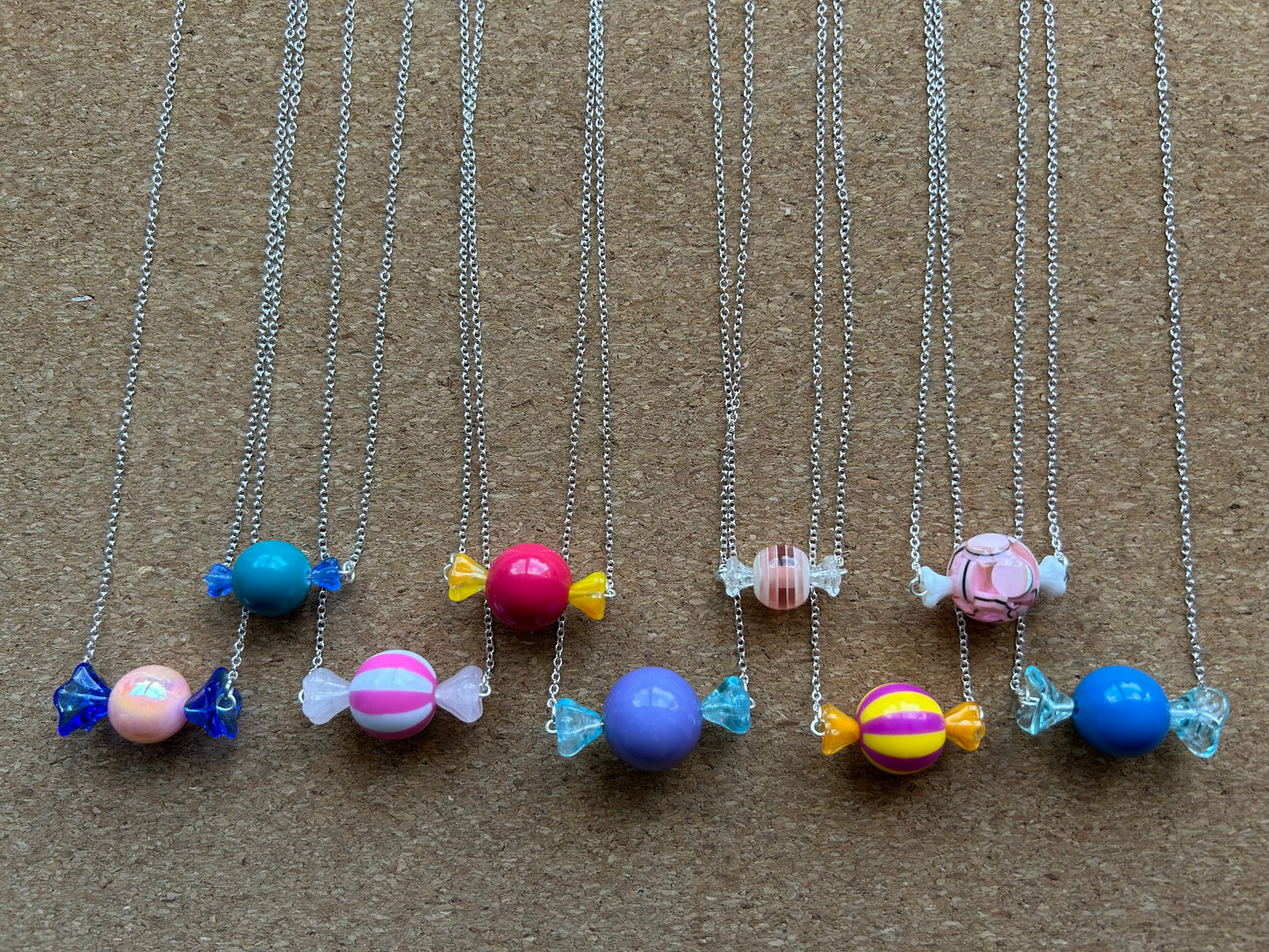 Bonbon Resin & Glass Necklaces No.2