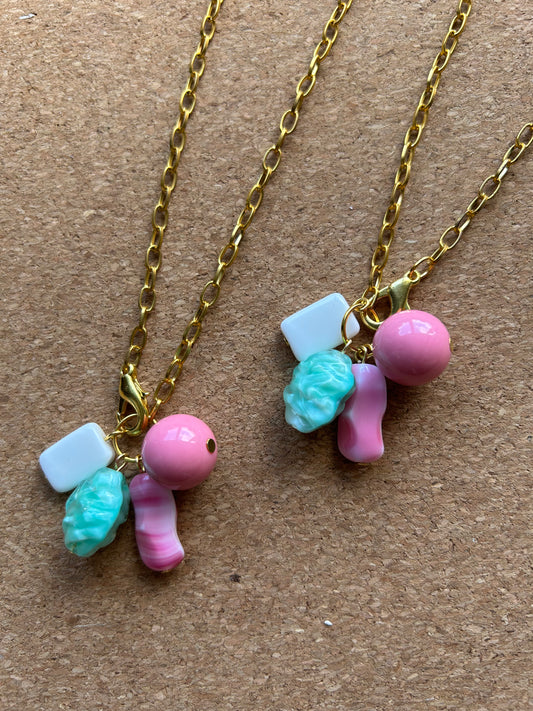 Gum Vintage Bead Necklaces