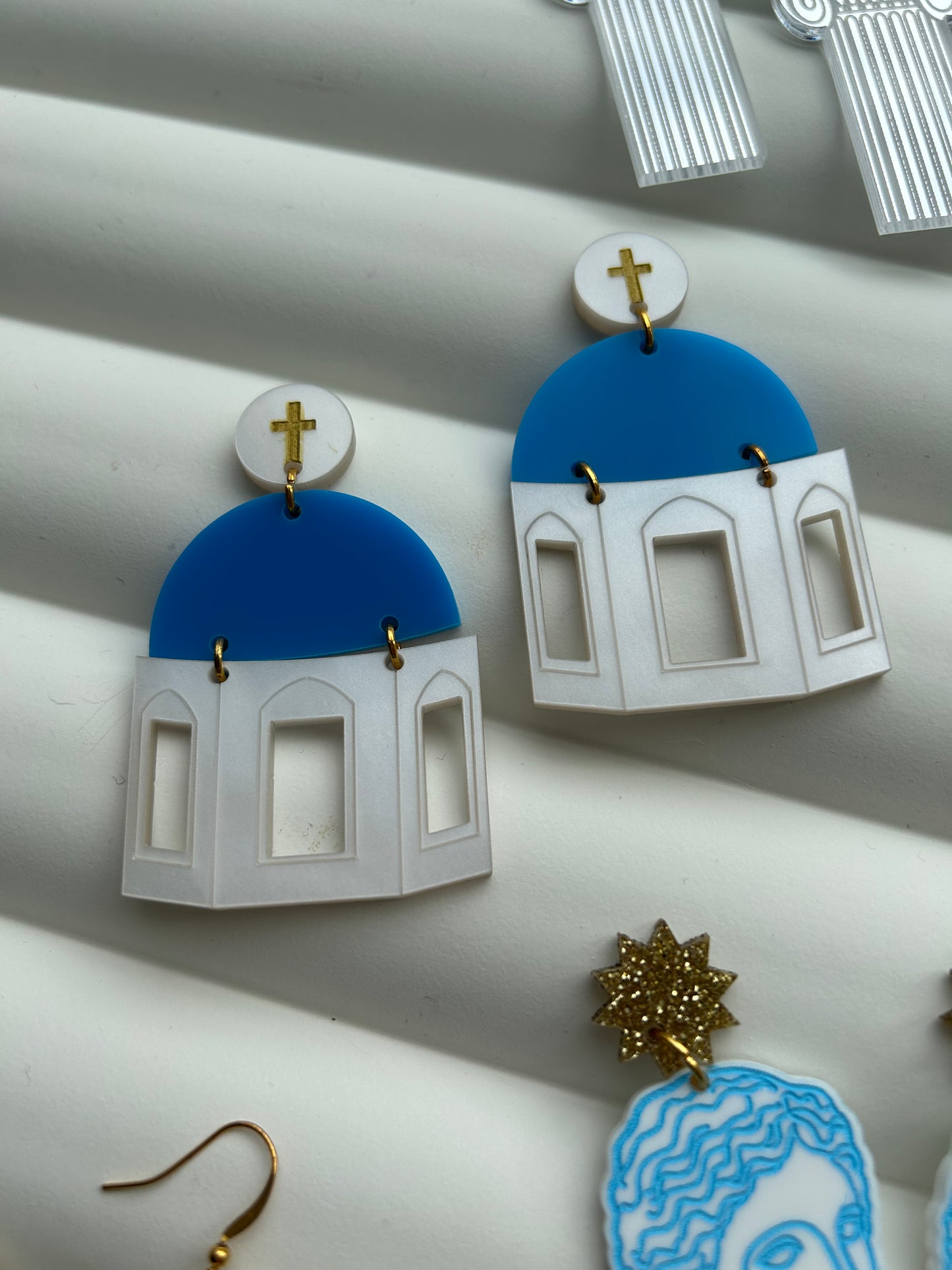 Santorini Acrylic Earrings