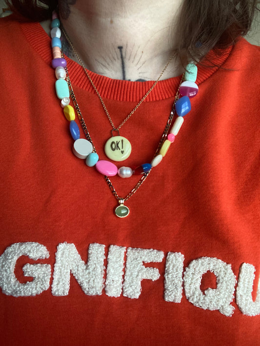 Pills & Pearls Beaded Necklaces