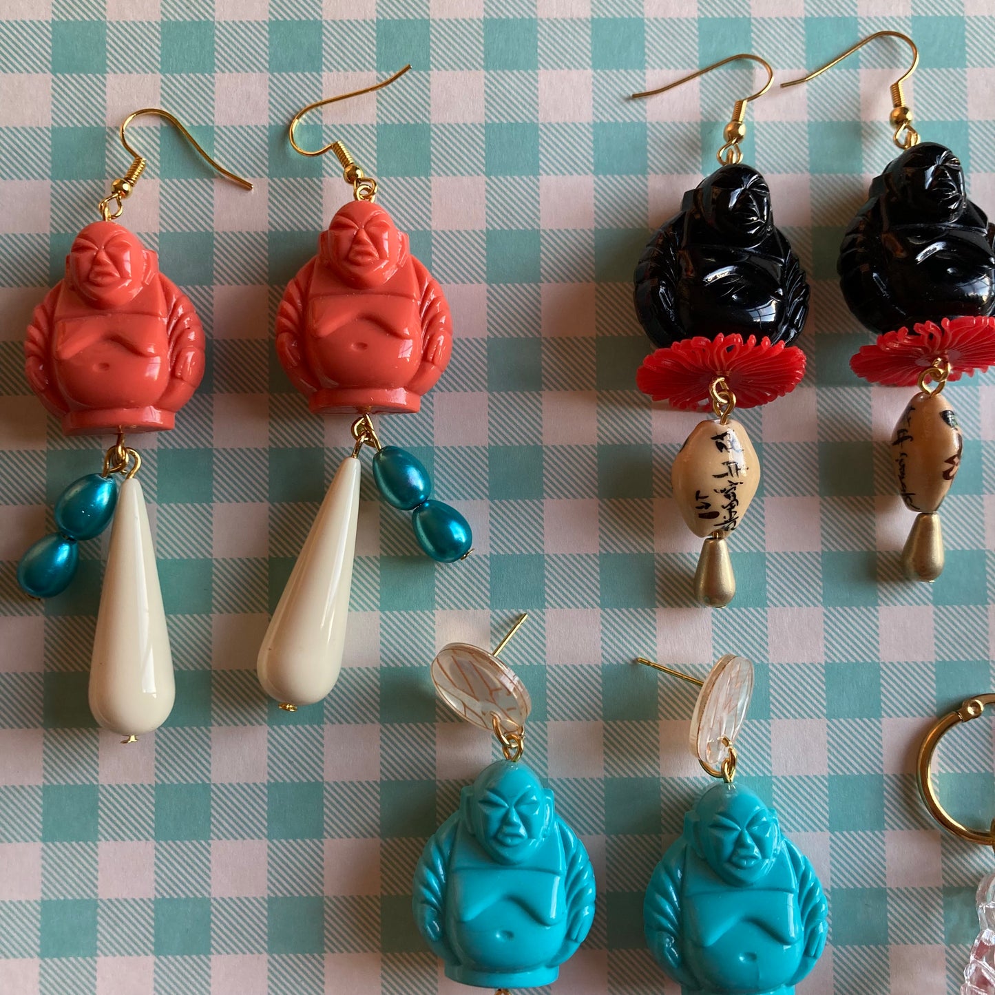 Hong Kong Beaded Earrings