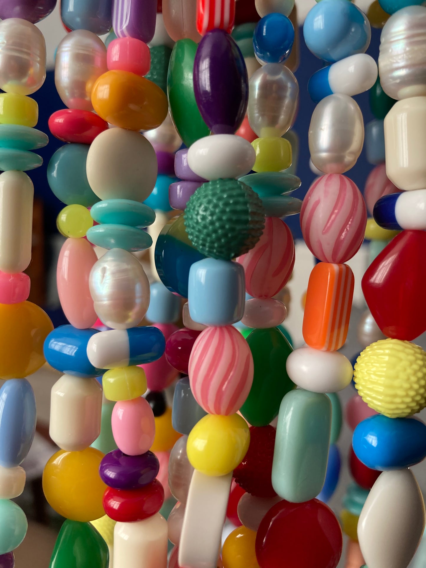 Pills & Pearls Beaded Necklaces