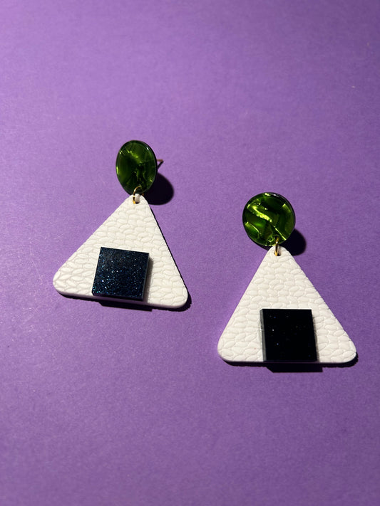 Onigiri Acrylic Earrings