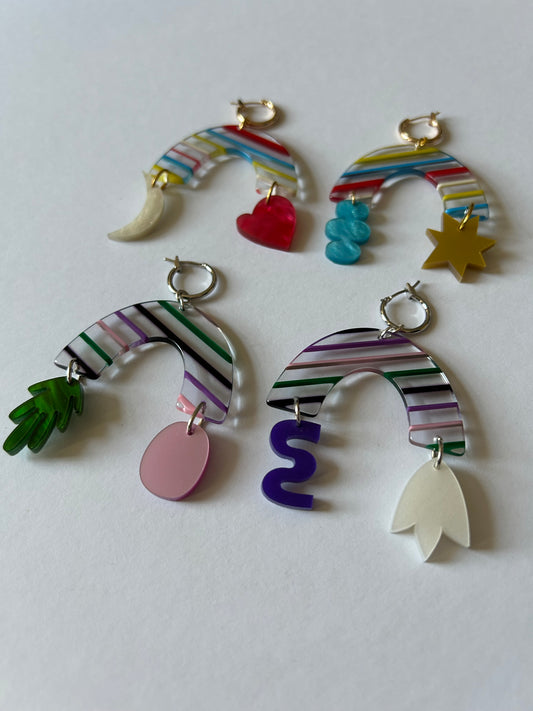 Matisse Arch Acrylic Earrings