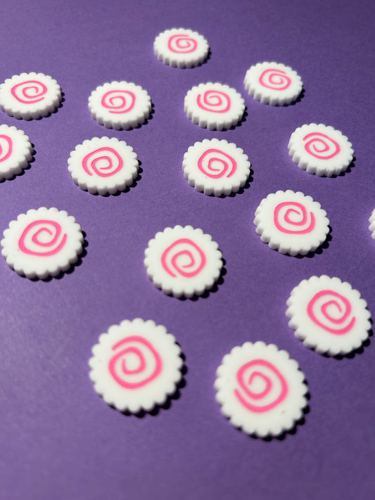 Narutomaki Acrylic Stud Earrings