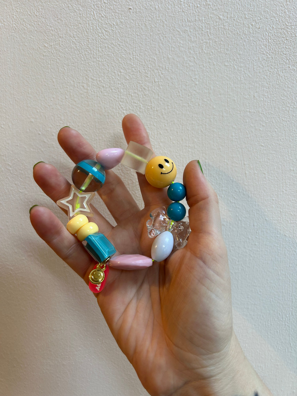 Smiley Candy Beaded Bracelets
