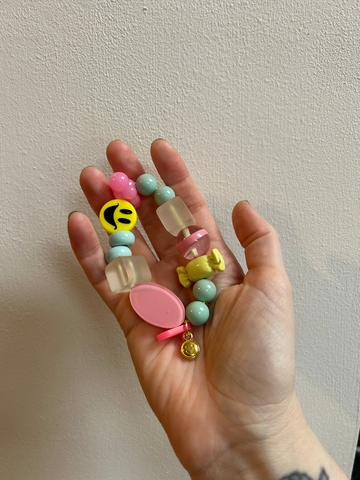 Smiley Candy Beaded Bracelets
