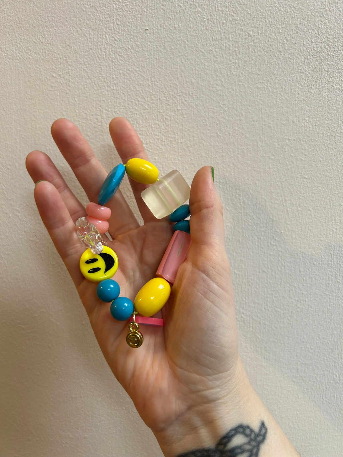 Smiley Candy Beaded Bracelets