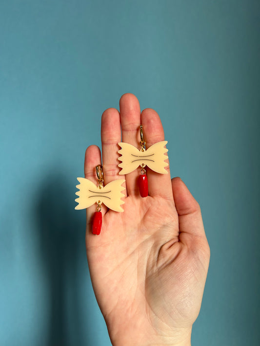Mini Acrylic Pasta Bows