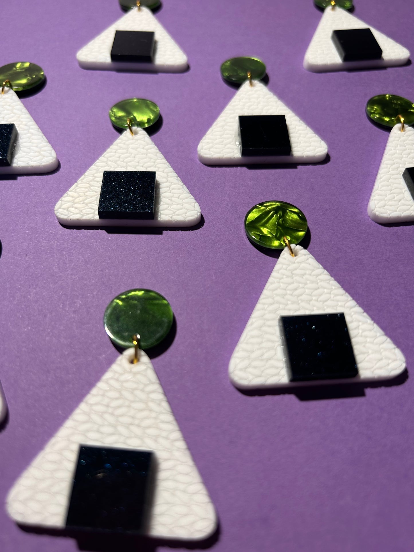 Onigiri Acrylic Earrings