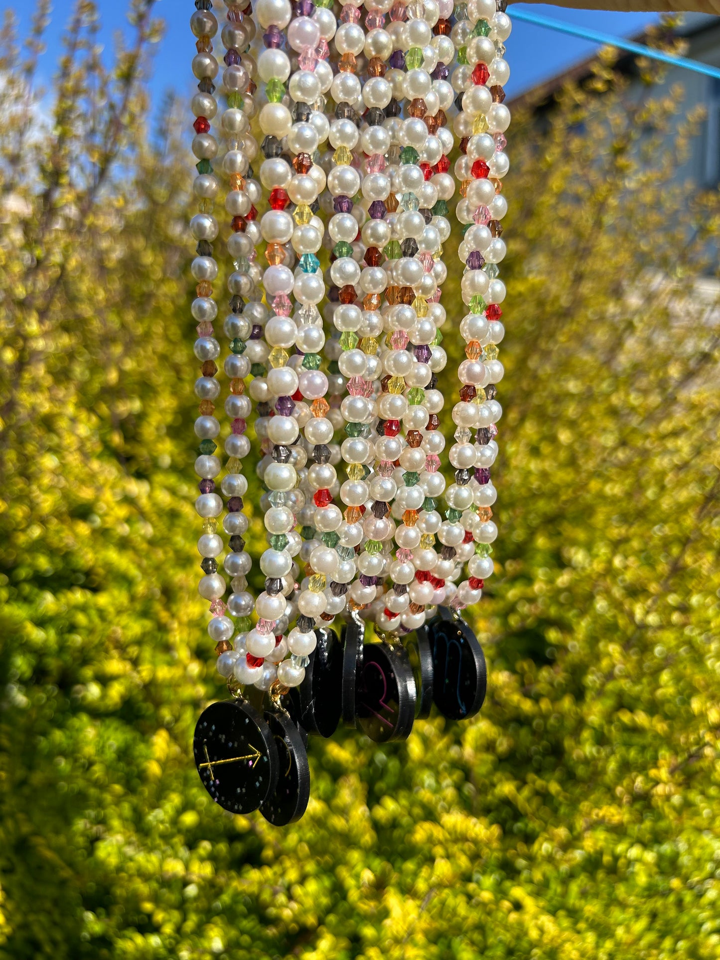 Zodiac Sign Beaded Necklaces