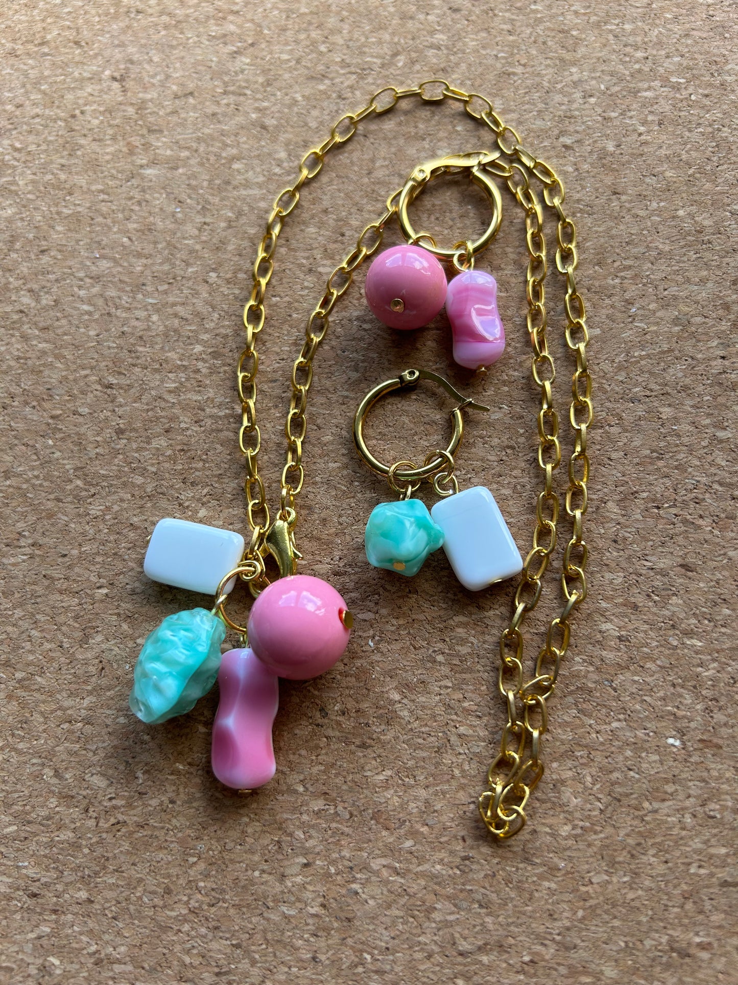 Gum Vintage Bead Necklaces