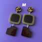 Chocolate Box Acrylic Earrings