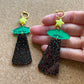 Alien Invasion Acrylic Earrings