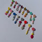 Pills & Pearls Acrylic Disc Earrings