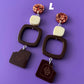 Chocolate Box Acrylic Earrings