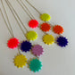 Starburst Acrylic Necklaces