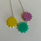 Starburst Acrylic Necklaces