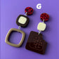 Chocolate Box Acrylic Earrings
