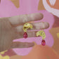 Croissant and Jam Earrings