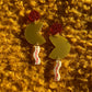Lucky Thing Fortune Cookie Acrylic Earrings